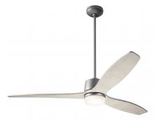  ARB-GT-54-WW-870-WC - Arbor DC Fan; Graphite Finish; 54" Whitewash Blades; 17W LED; Wall Control