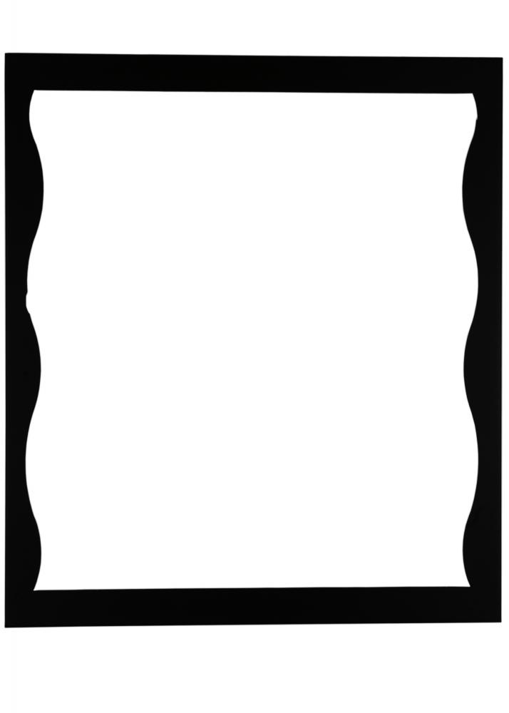 28" WIDE X 32"HIGH WAVY MIRROR FRAME