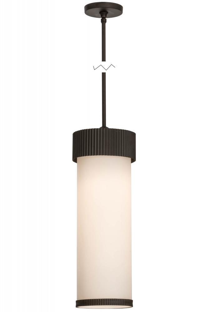 8"W Cilindro Corrugated Pendant