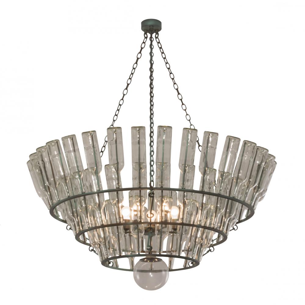 56"W Tuscan Vineyard 3 Tier Chandelier