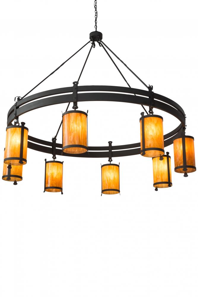 84" Wide Beartooth 8 Light Chandelier