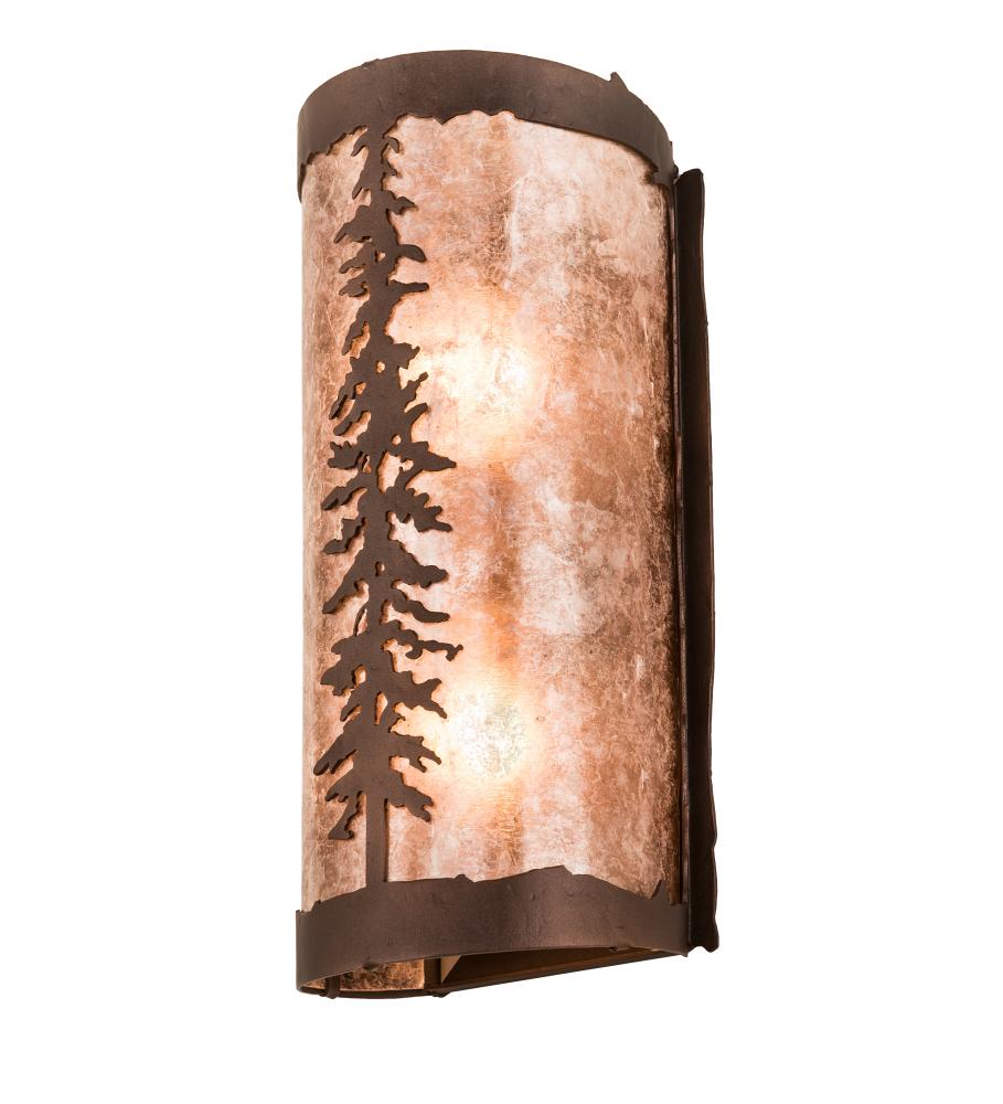 5" Wide Tall Pines Wall Sconce