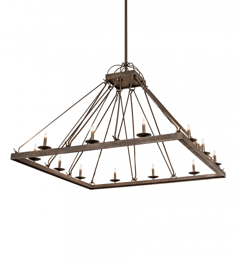 60" Square Retreat Chandelier