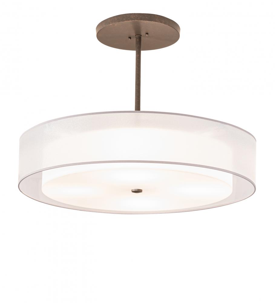 30" Wide Cilindro Textrene Pendant