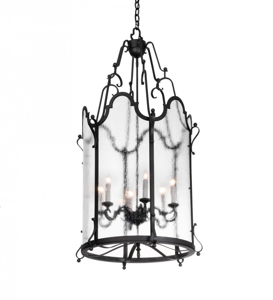 24" Wide Dubrek 6 Light Foyer Lantern