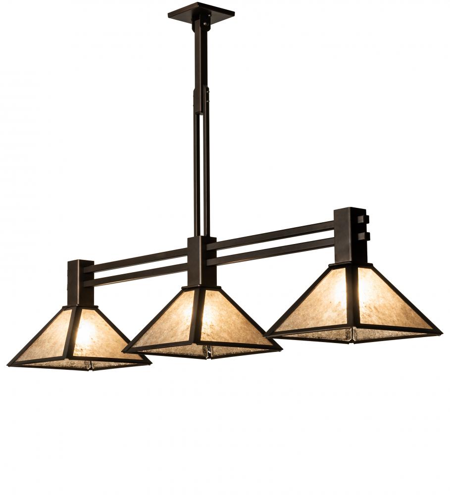 45" Long Soffe 3 Light Island Pendant