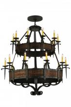 Meyda Blue 139252 - 47.5" Wide Costello 20 Light Two Tier Chandelier