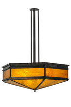 Meyda Blue 141558 - 45"W Davis Street Octagon Inverted Pendant