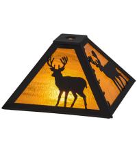 Meyda Blue 151432 - 11.5"Sq Placid Deer Shade