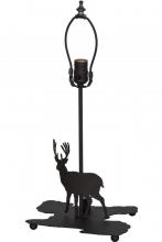 Meyda Blue 153096 - 14"H Lone Deer Double Lit Table Base