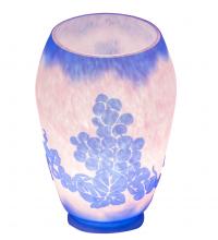 Meyda Blue 16180 - 4" Wide Cameo Grape Shade