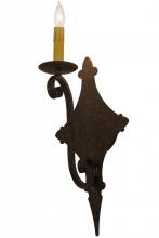 Meyda Blue 162463 - 8" Wide Angelique Wall Sconce