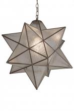 Meyda Blue 180200 - 24" Wide Moravian Star Pendant