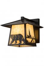 Meyda Blue 184742 - 12" Wide Stillwater Lone Bear Wall Sconce