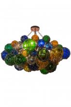 Meyda Blue 185262 - 56"W Bijoux Colores Chandelier