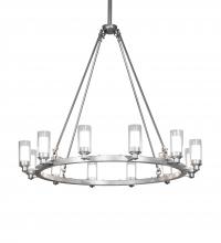 Meyda Blue 203297 - 46" Wide Loxley Cayuga 12 Light Chandelier