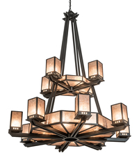 Meyda Blue 203999 - 58" Wide Avondale Two Tier Chandelier