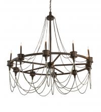 Meyda Blue 212031 - 60" Wide Marcie 10 Light Chandelier