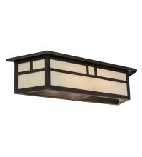 Meyda Blue 214574 - 28" Wide Hyde Park Double Bar Mission Vanity Light