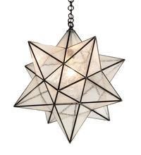 Meyda Blue 216258 - 24" Wide Moravian Star Pendant