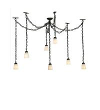 Meyda Blue 29588 - 12-126" Wide Castilian 7 Light Adjustable Pendant