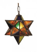 Meyda Blue 72849 - 12" Wide Moravian Star Pendant