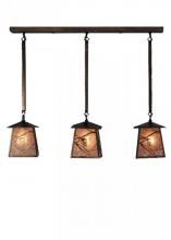 Meyda Blue 82389 - 36" Long Whispering Pines 3 LT Island Pendant