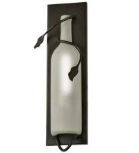 Meyda Blue 99374 - 4"W Tuscan Vineyard Wine Bottle Wall Sconce