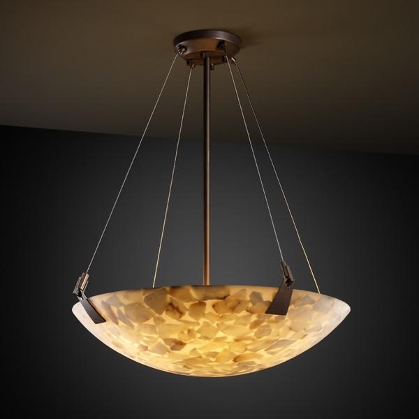 36" Pendant Bowl w/ Tapered Clips