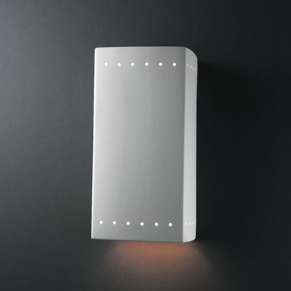 Large LED Rectangle w/ Perfs - Closed Top (Outdoor)