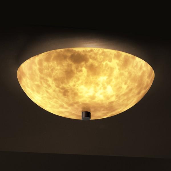 18" Semi-Flush Bowl w/ Fluorescent Lamping