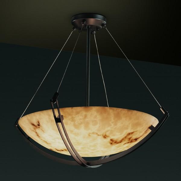 36" Pendant Bowl w/ Crossbar