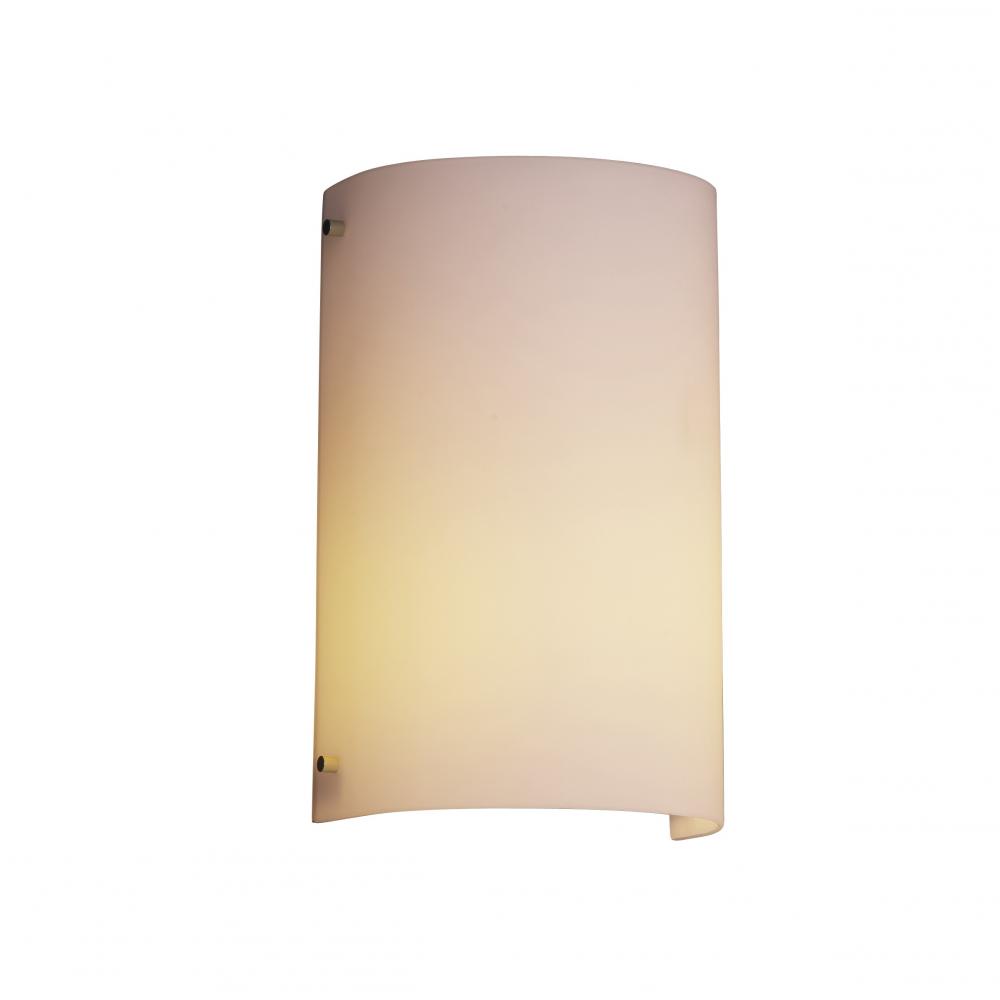 Finials Curved Wall Sconce (Outdoor)