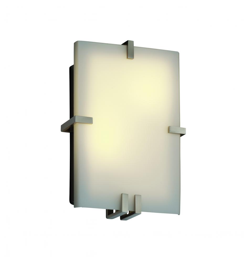 Clips Rectangle Wall Sconce (ADA)