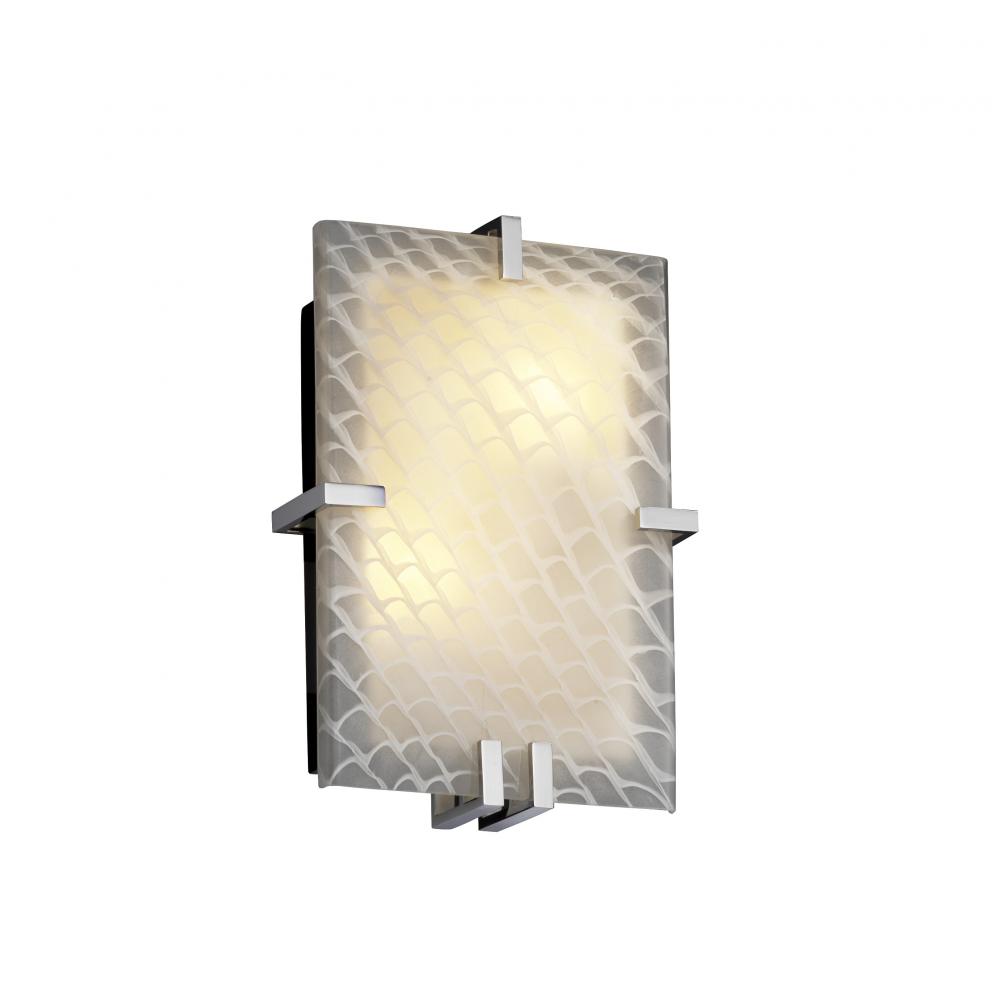 Clips Rectangle Wall Sconce (ADA)