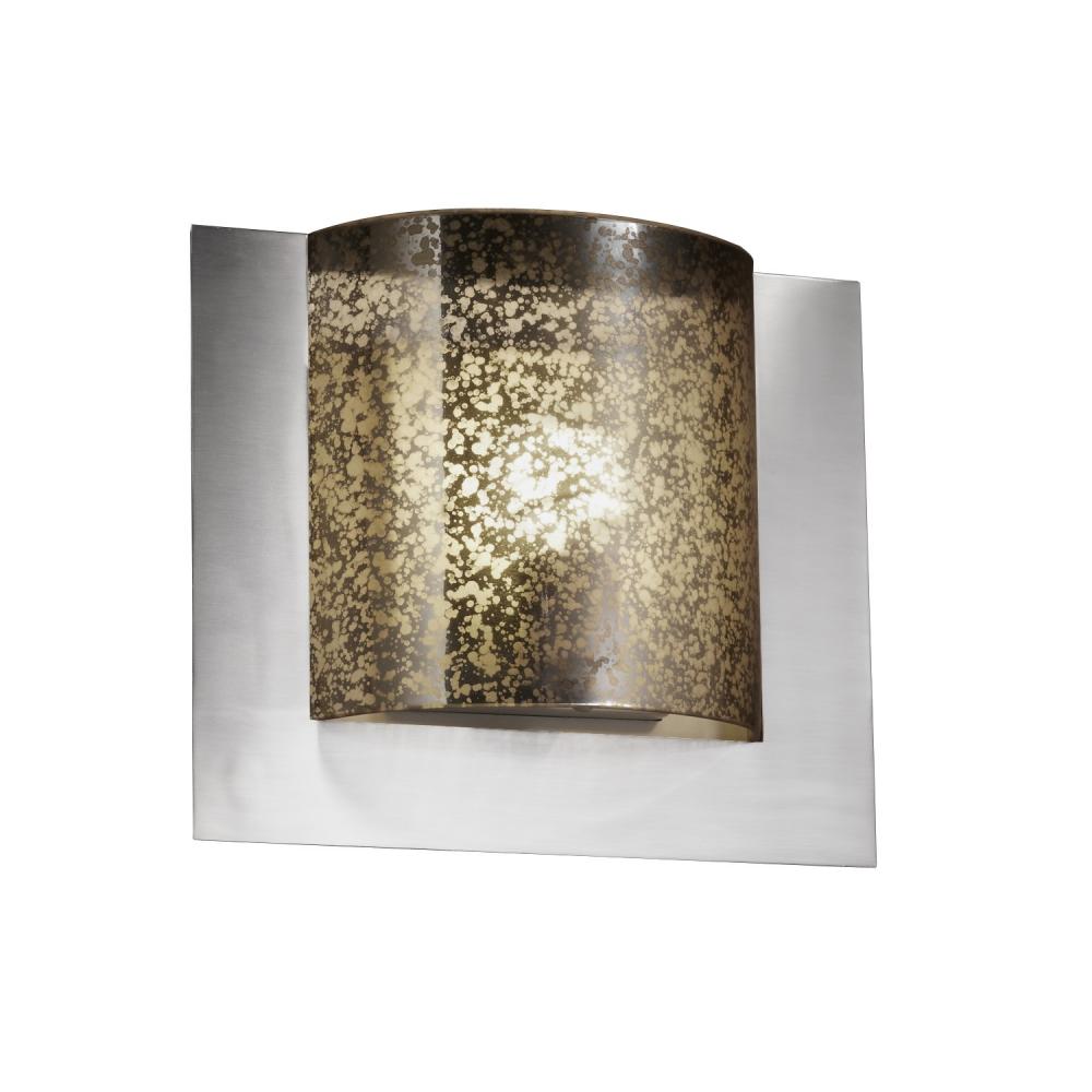 Framed Square 3-Sided Wall Sconce (ADA)