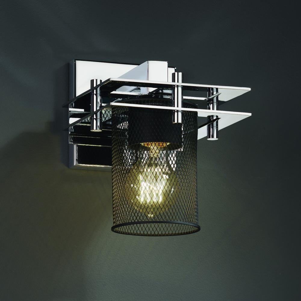 Metropolis 1-Light Wall Sconce (2 Flat Bars)