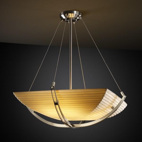 24" Pendant Bowl w/ Crossbar