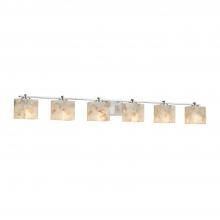 Justice Design Group ALR-8446-55-CROM - Era 6-Light Bath Bar