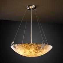 Justice Design Group ALR-9624-35-MBLK-LED-6000 - 36" Pendant Bowl w/ U-Clips