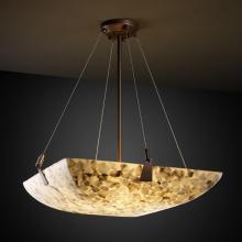 Justice Design Group ALR-9641-25-DBRZ-LED-3000 - 18" Pendant Bowl w/ Tapered Clips