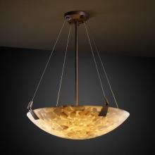 Justice Design Group ALR-9647-35-DBRZ-LED-6000 - 48" Pendant Bowl w/ Tapered Clips