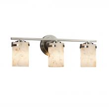 Justice Design Group ALR-8453-10-NCKL - Atlas 3-Light Bath Bar