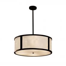 Justice Design Group CLD-9542-DBRZ - Tribeca 24" Drum Pendant