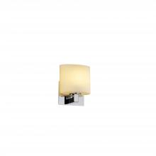 Justice Design Group FSN-8931-30-OPAL-CROM-LED1-700 - Modular 1-Light LED Wall Sconce (ADA)