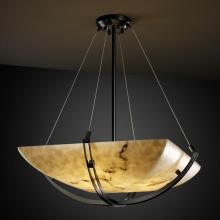 Justice Design Group FAL-9721-25-MBLK-LED-3000 - 18" Pendant Bowl w/ Crossbar