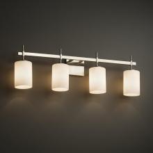 Justice Design Group FSN-8414-10-OPAL-NCKL - Union 4-Light Bath Bar