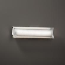 Justice Design Group FSN-8631-WEVE-CROM - Lineate 22" Linear LED Wall/Bath