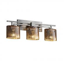 Justice Design Group FSN-8703-10-MROR-MBLK - Aero 3-Light Bath Bar