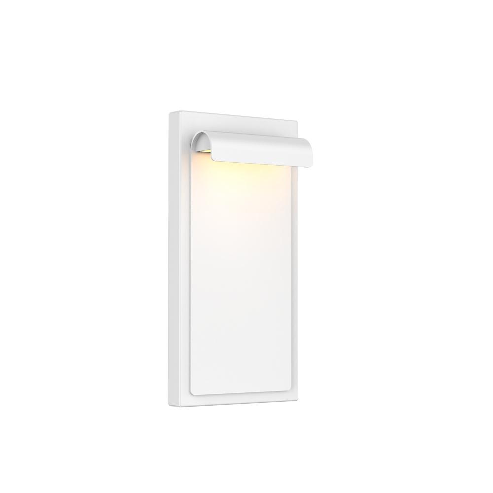 Cap 12" LED WALL SCONCE 5CCT WT